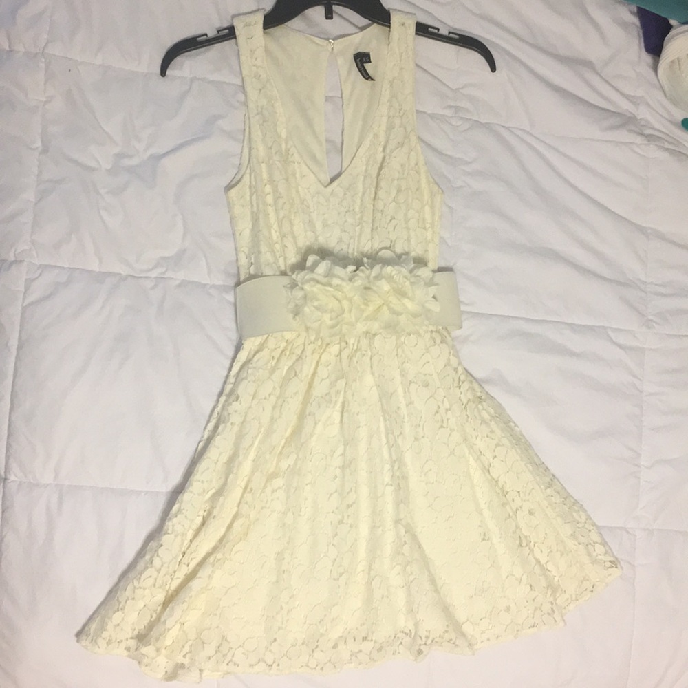 Off white lacey dress